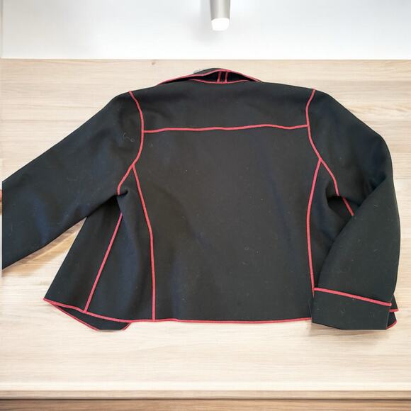 PENDLETON By Beppa Vintage Wool Open Jacket Blazer XS - Picture 2 of 5